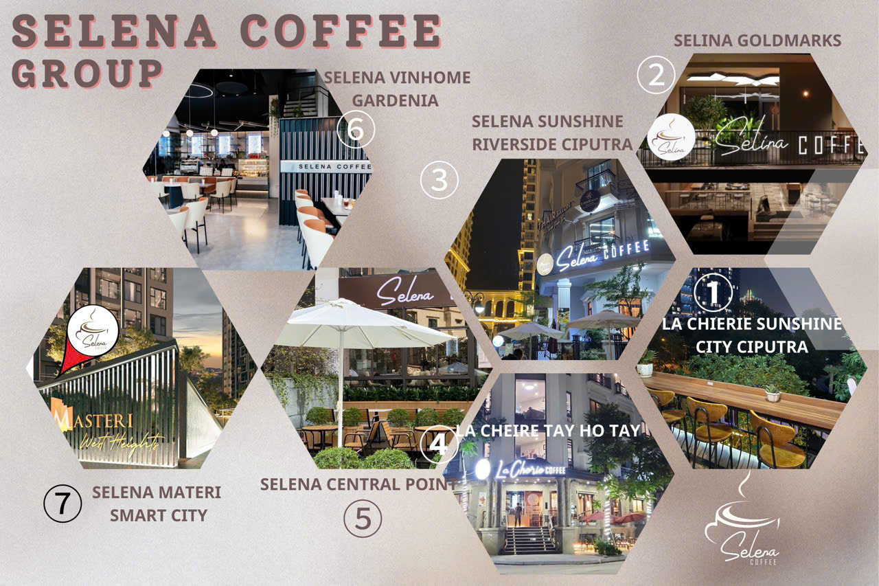 Selena Coffee locations
